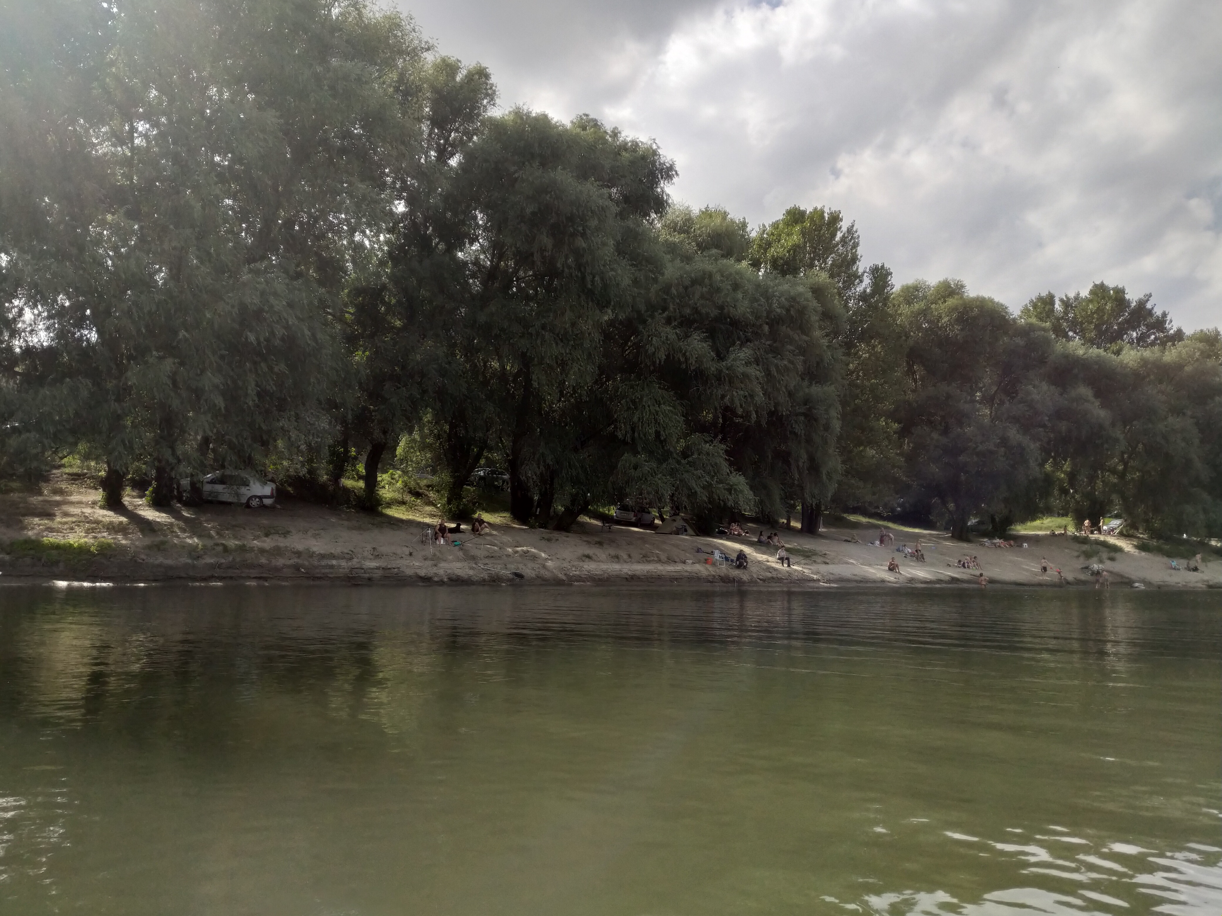 MD, Муниципалитет Chisinau, Orasul Vadul Lui Voda, Oameni la odihna pe Malul Nistrului 
