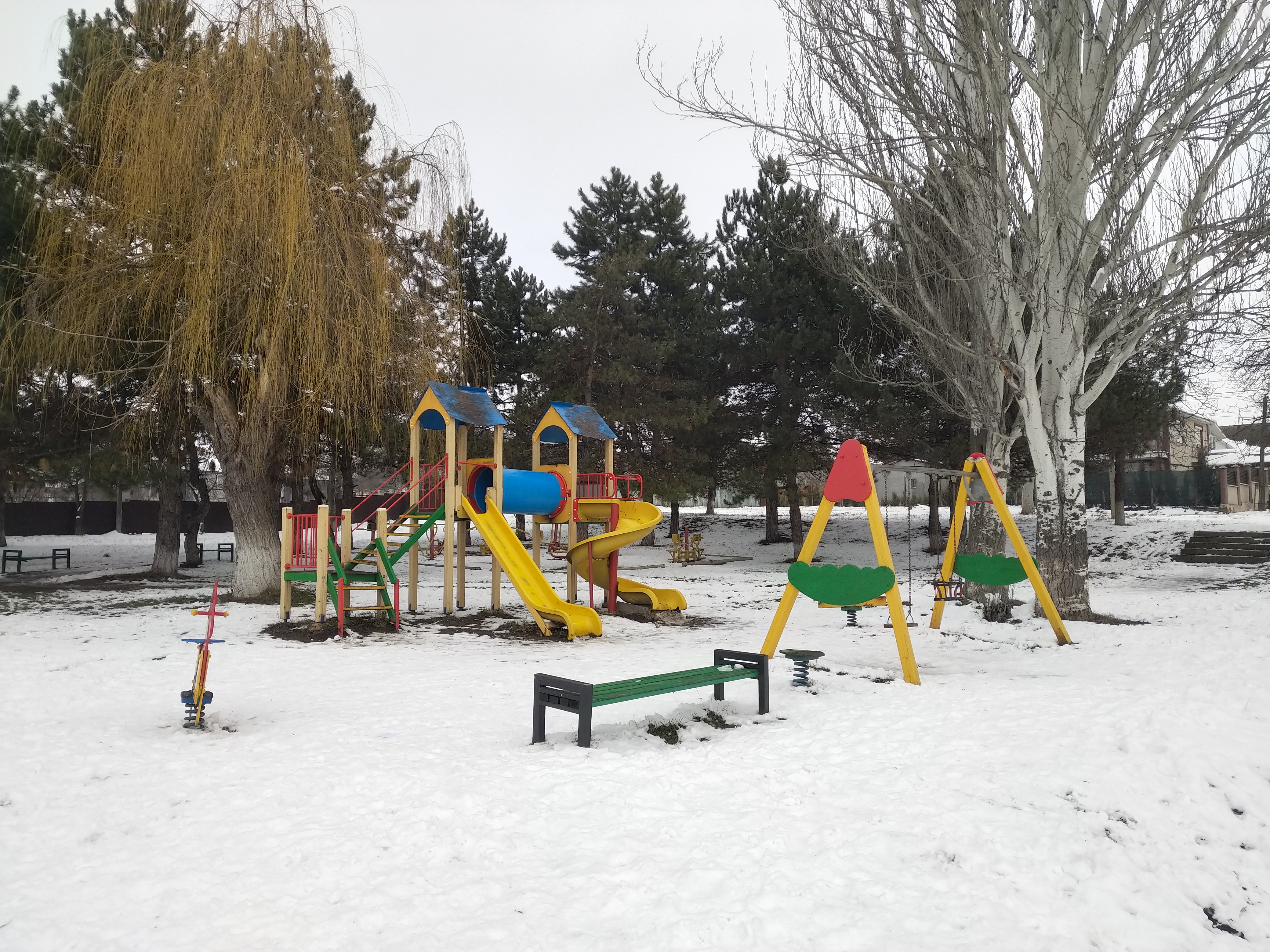 MD, Municipality Chisinau, Satul Truseni, Teren de joacă pentru copii la Trușeni