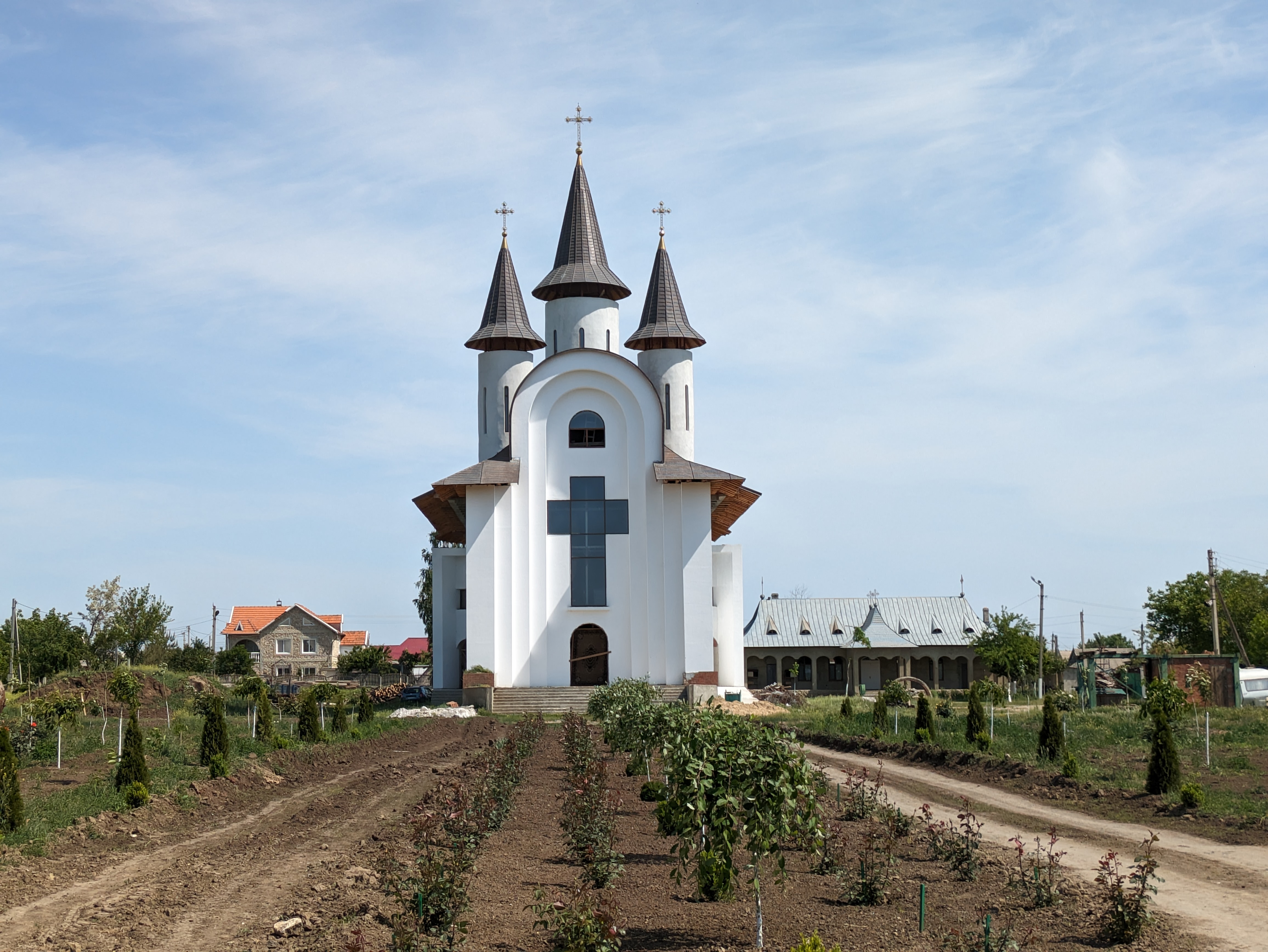 MD, Raionul Cantemir, Satul Cania, Biserica Mare de la Cania, vedere frontala 