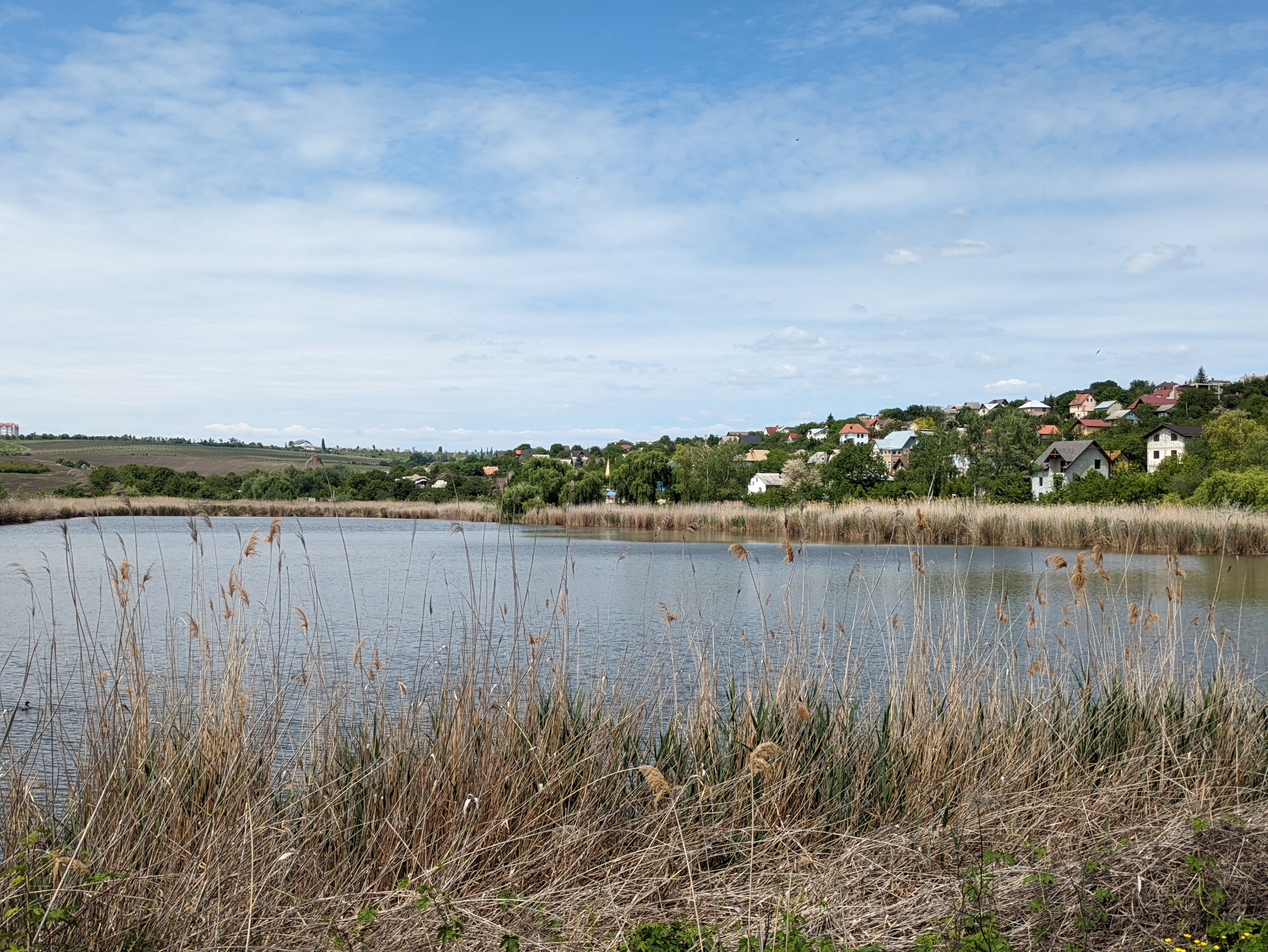 MD, Municipiul Chişinău, Orasul Codru, Lacul Hîrtoapei, vedere spre Codru 