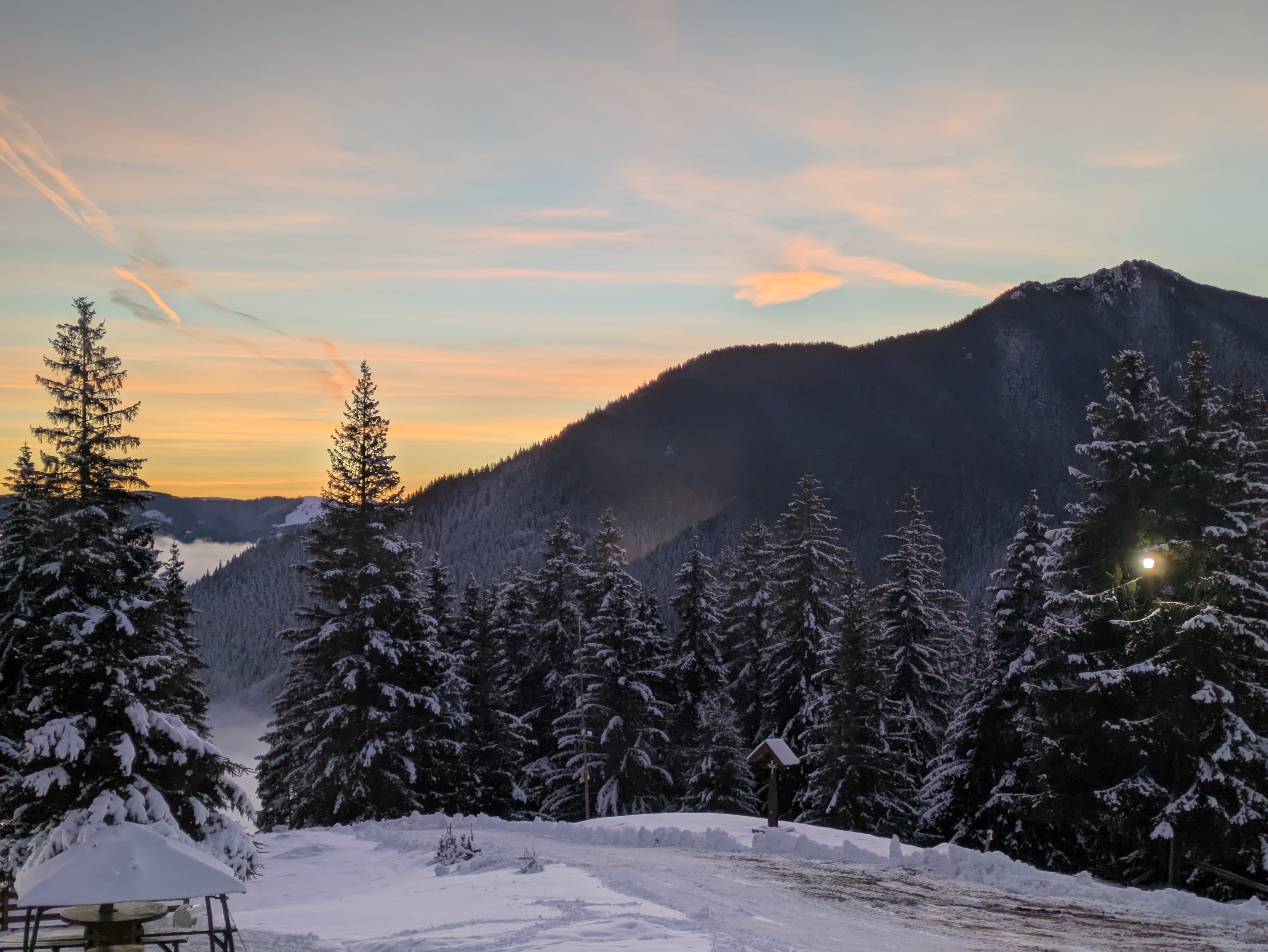 RO, Cabana Piatra Codrilor Vedere spre munți 