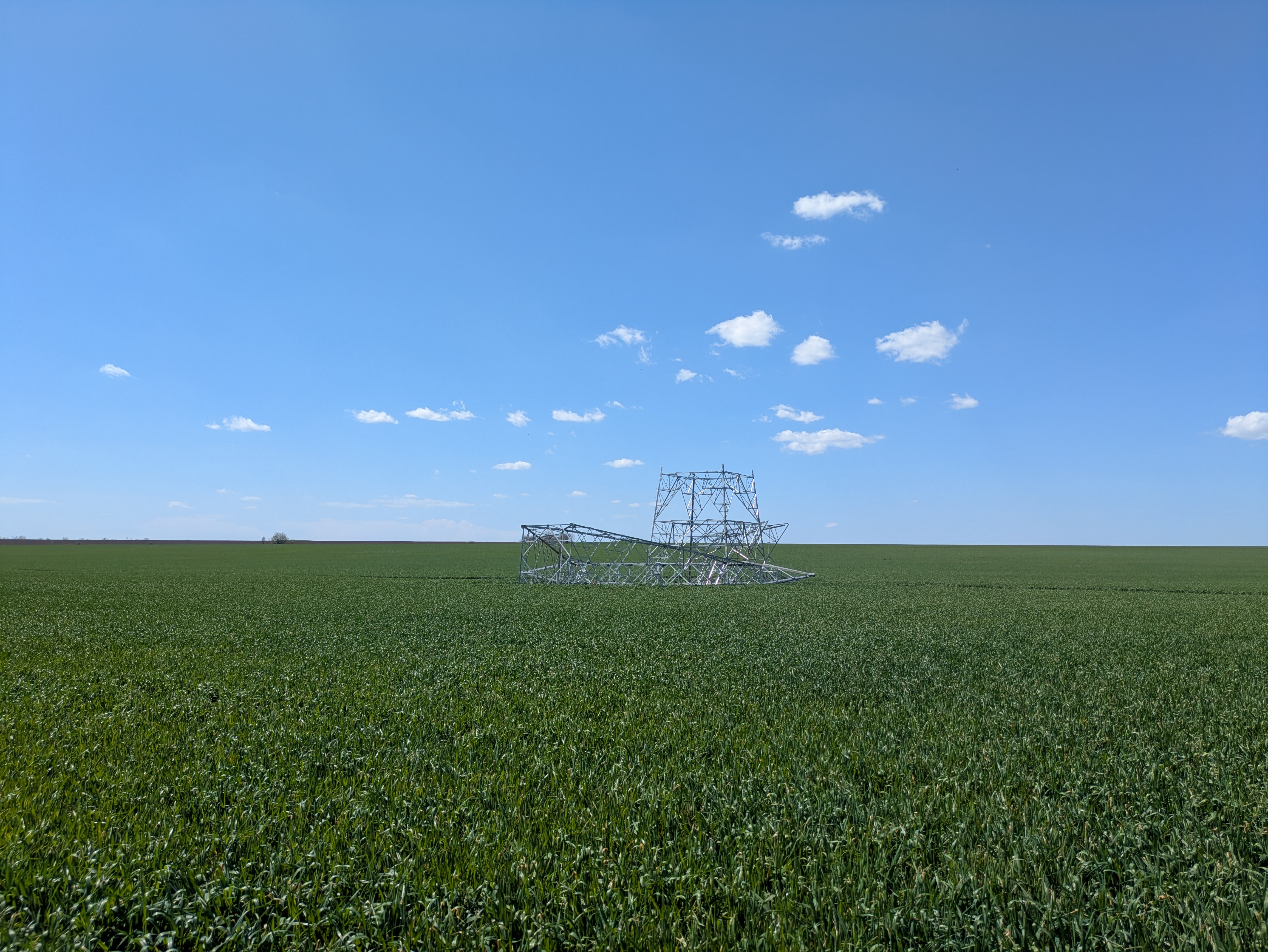 MD, Муниципалитет Comrat, Satul Congaz, Pilon electric in constructie, Linia electrica Vulcanesti - Chisinau