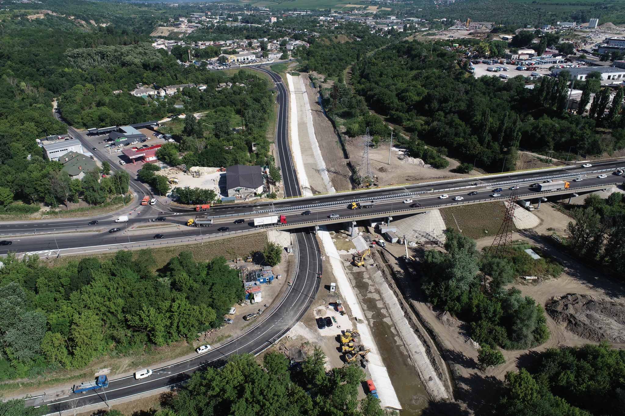 MD, Orasul Chişinău, Podul de la Pruncu după reparație 