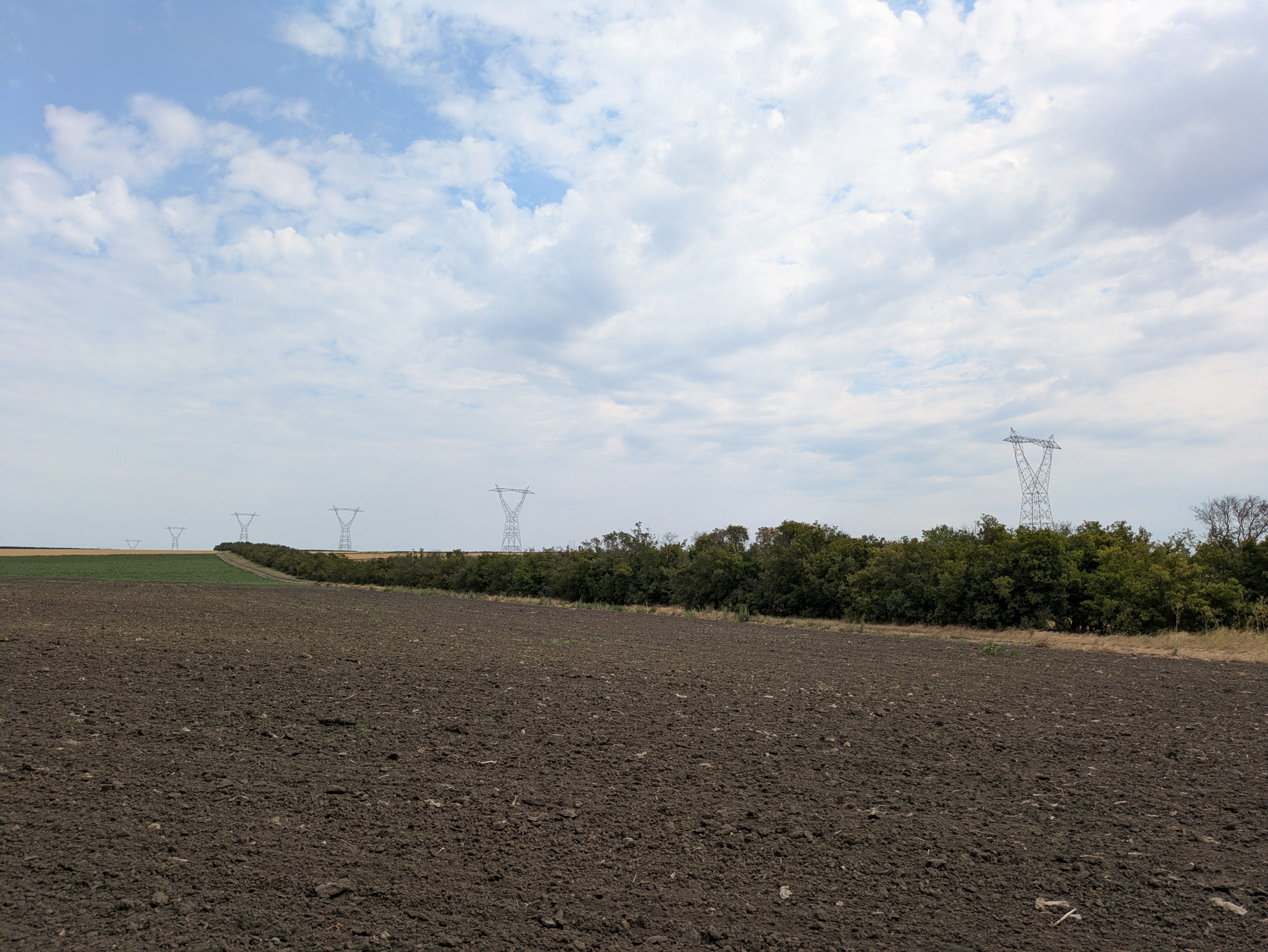 MD, Municipiul Comrat, Satul Congazcicul de Jos, Linia Electrică de la Vulcănești in construcție 