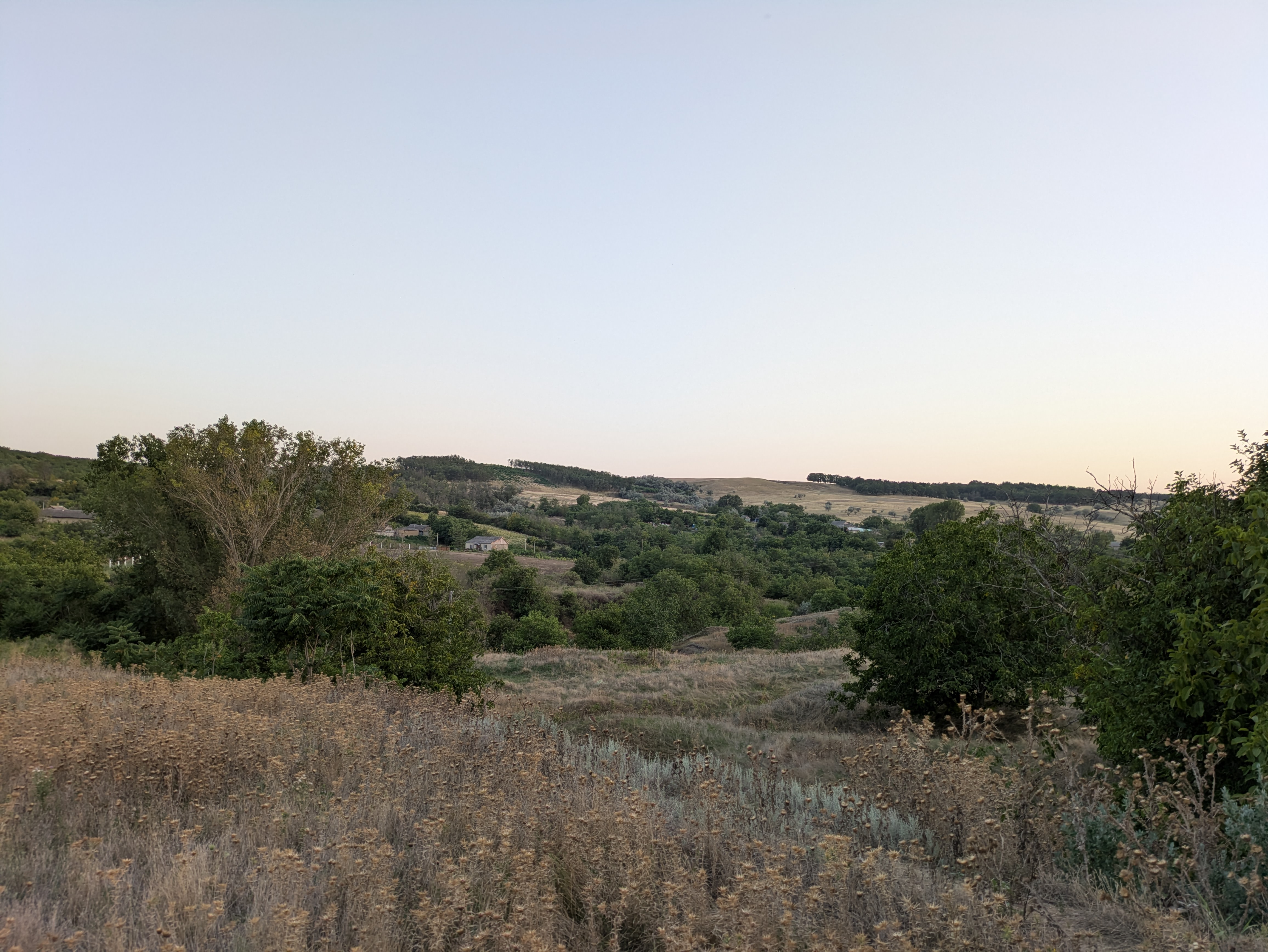 MD, Raionul Cahul, Satul Larga Veche, Vedere spre