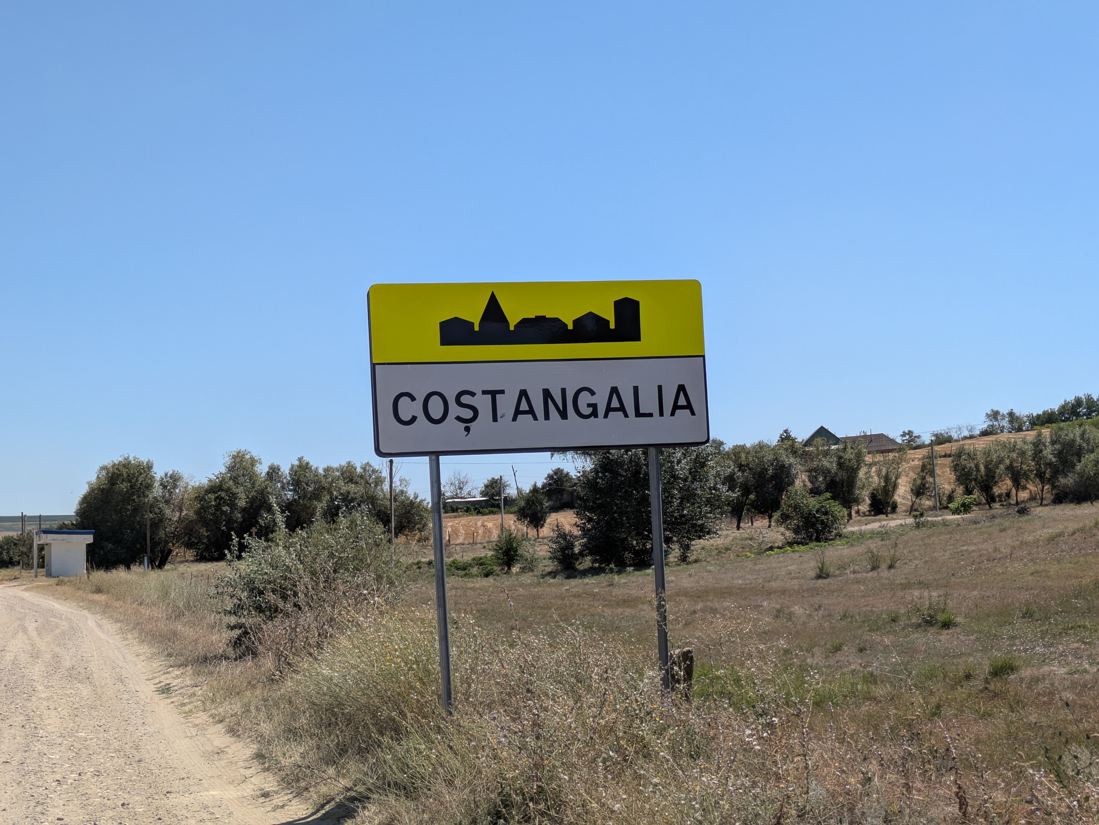 MD, Raionul Cantemir, Satul Coştangalia, Indicator rutier Costangalia