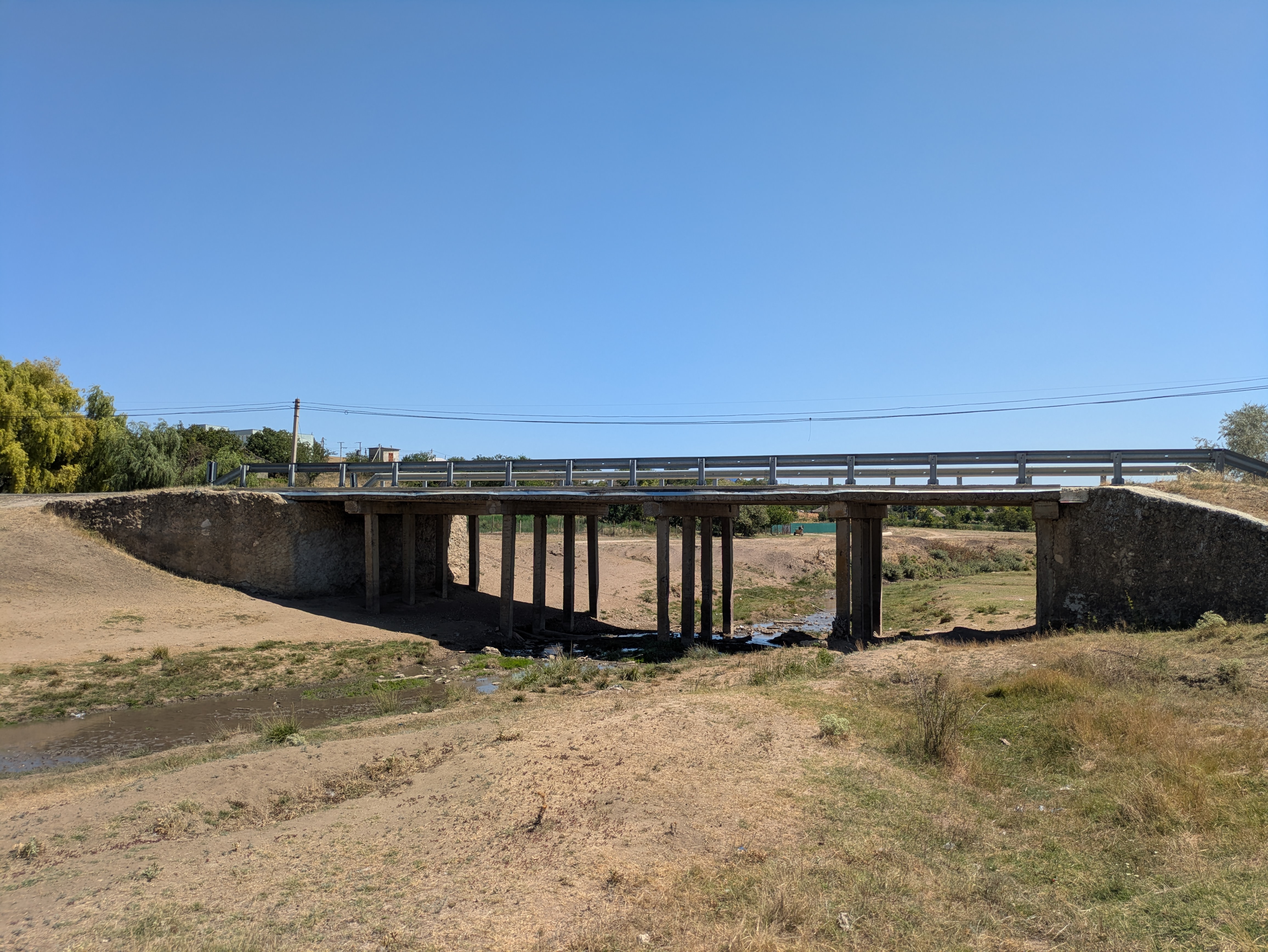 MD, Район Cantemir, Satul Costangalia, Pod peste rau la Costangalia