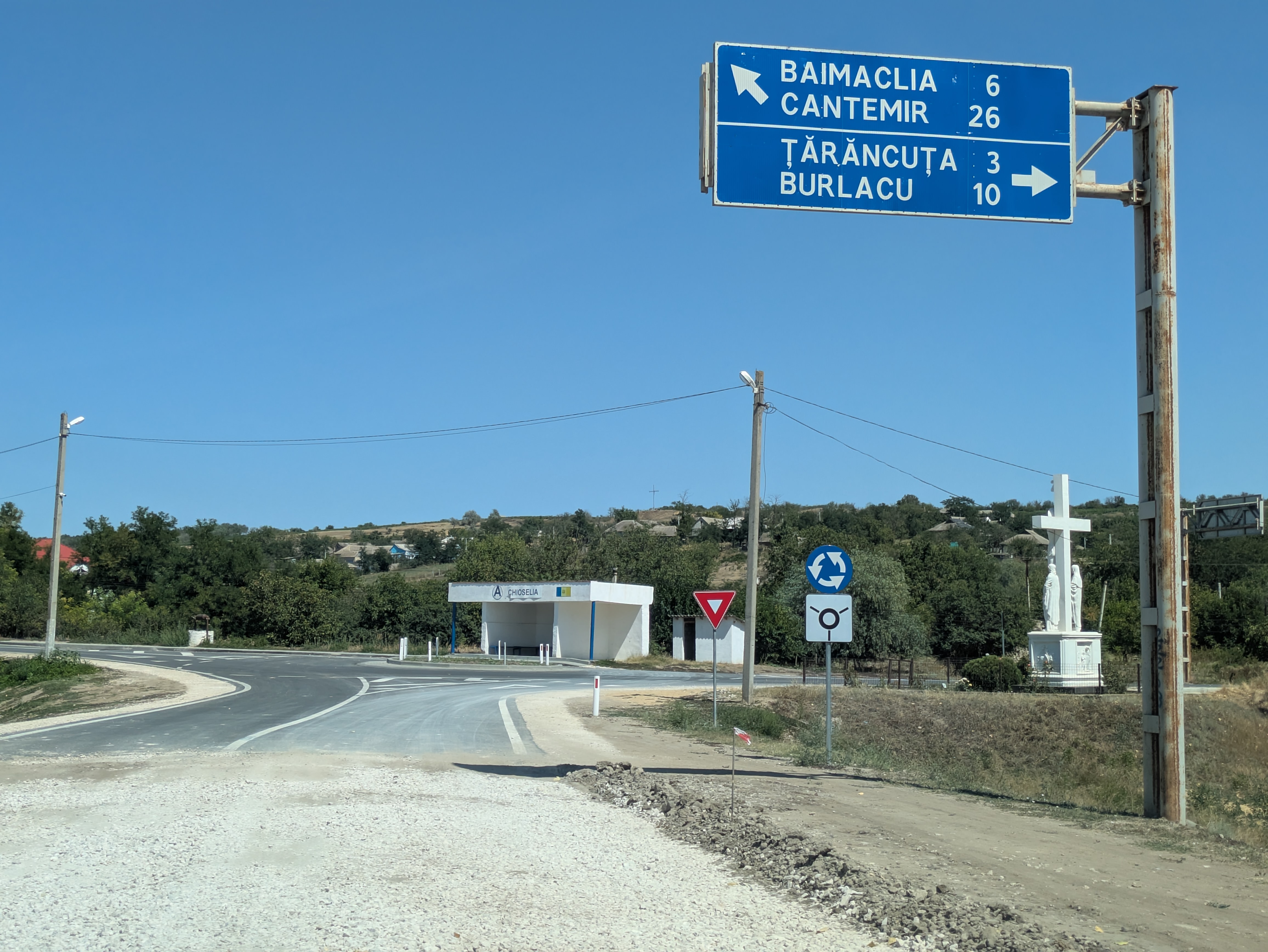 MD, Raionul Cantemir, Satul Chioselia, Baimaclia - Cantemir, Tarancuta - Burlacu