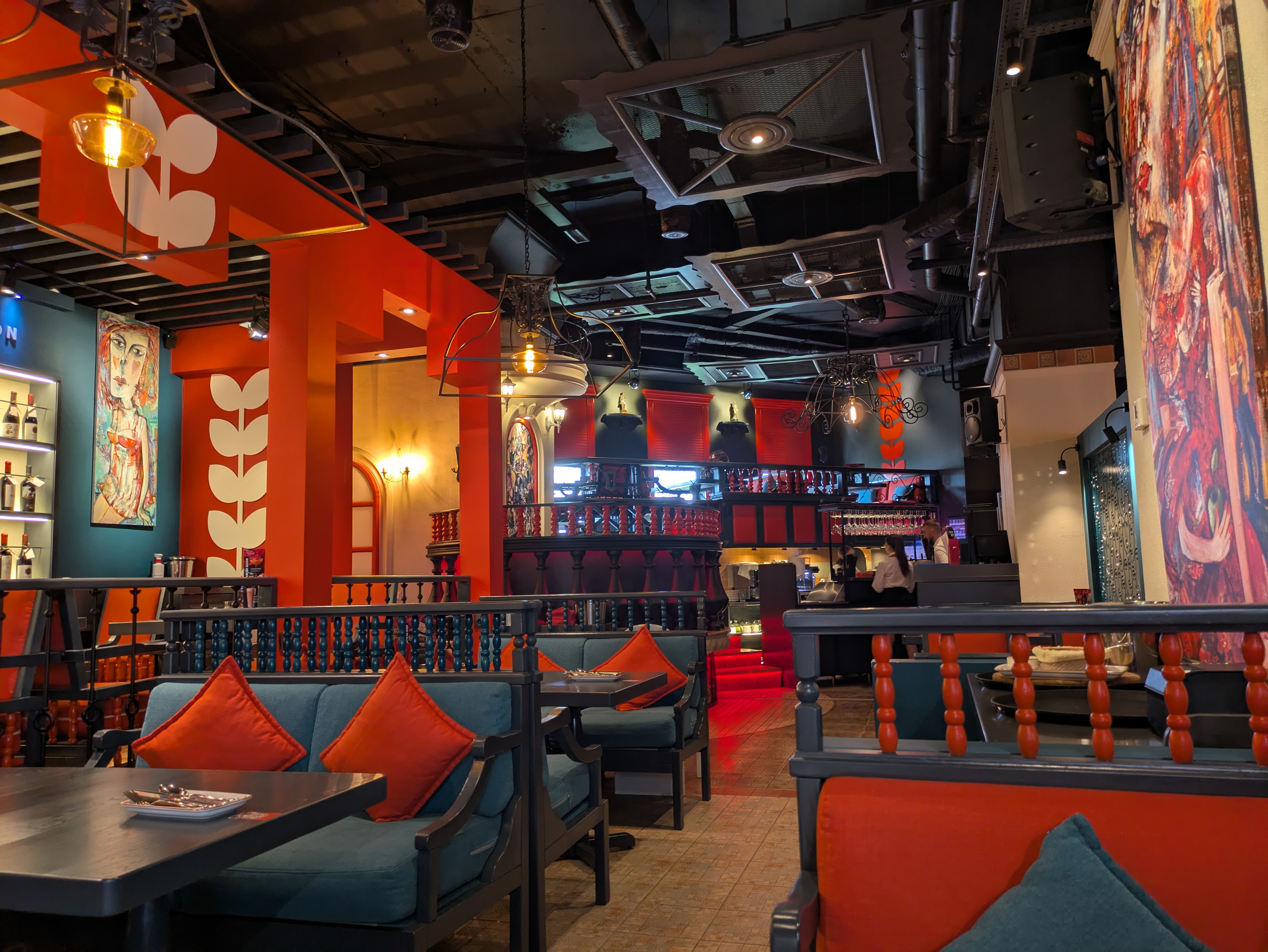 MD, Orasul Chisinau, Restaurant Mimino, interior 