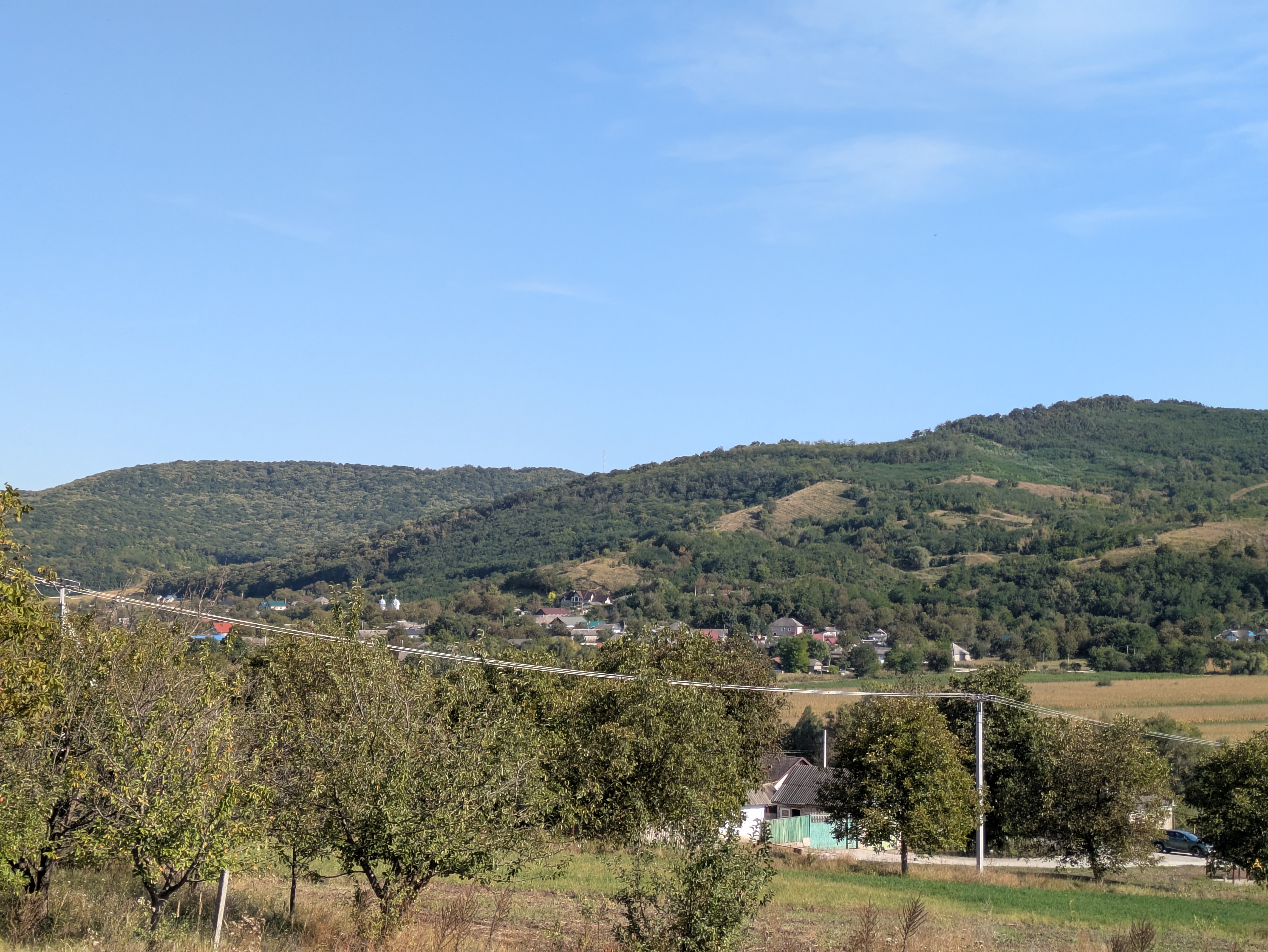 MD, District Calarasi, Satul Peticeni, Vedere spre satul Peticeni