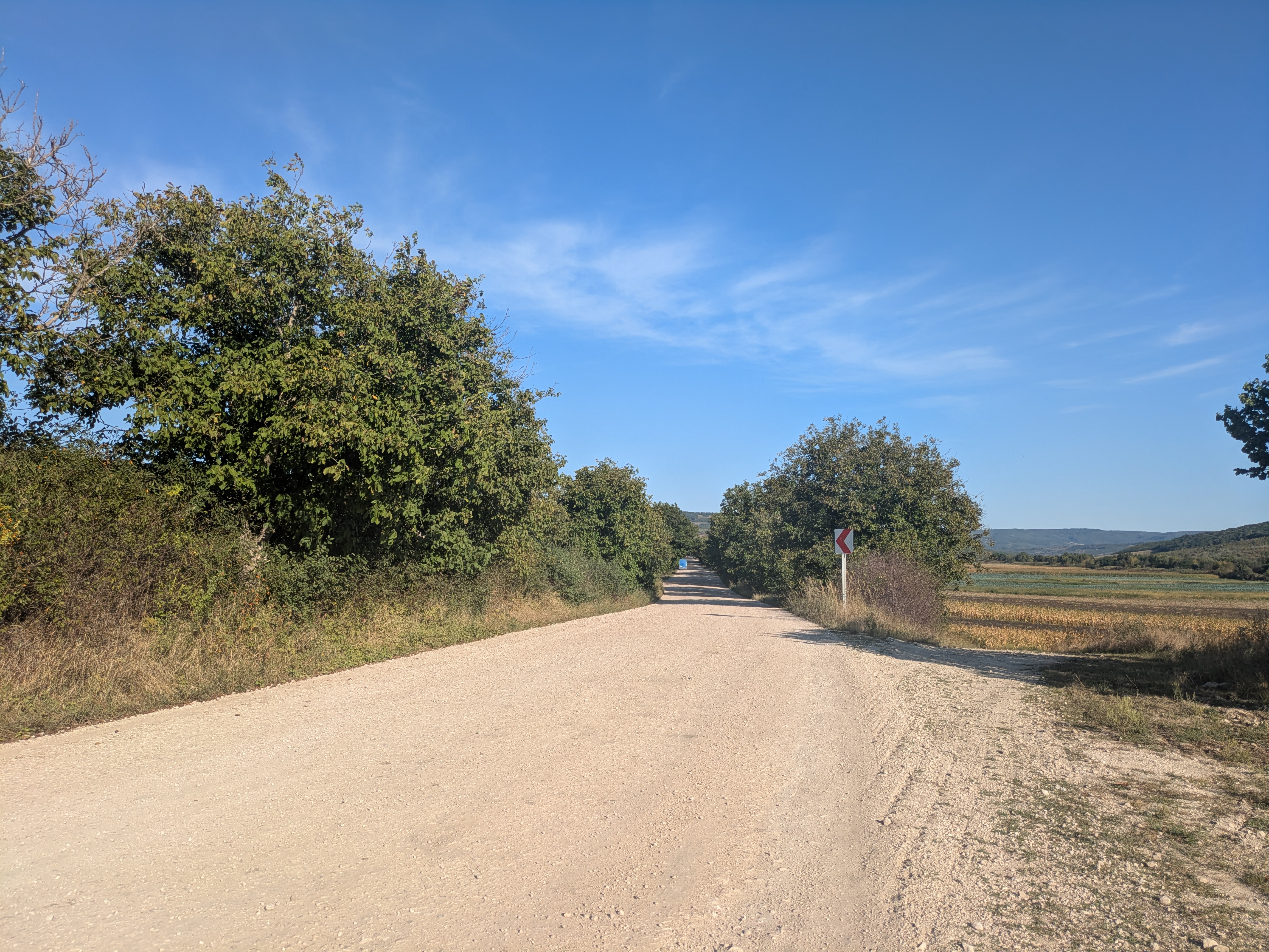 MD, Район Calarasi, Satul Pirjolteni, Drumul de piatră R44 spre Lozova