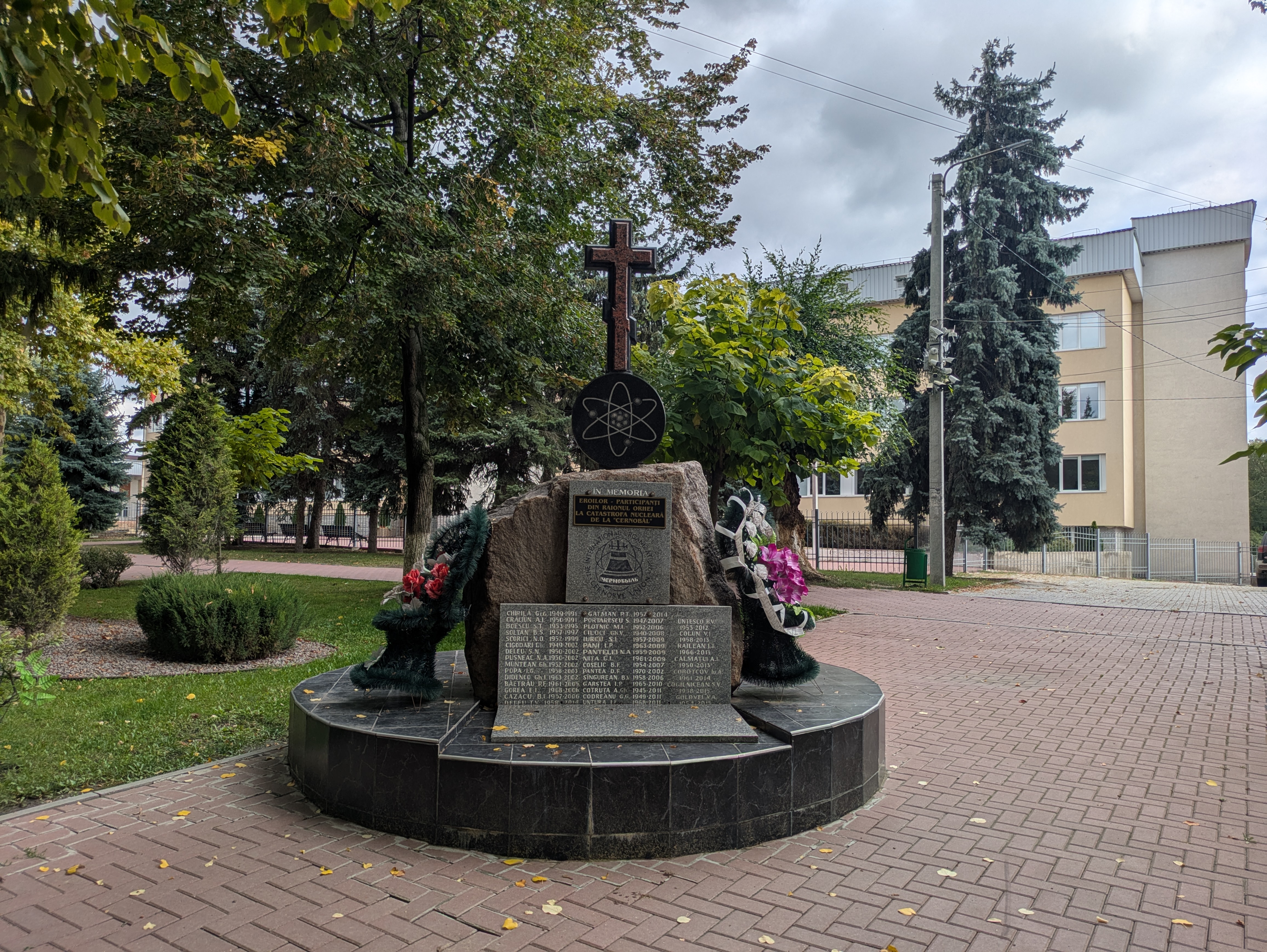 MD, Orasul Orhei, In memoria participanților la lichidarea catastrofei nucleare de la Cernobîl 