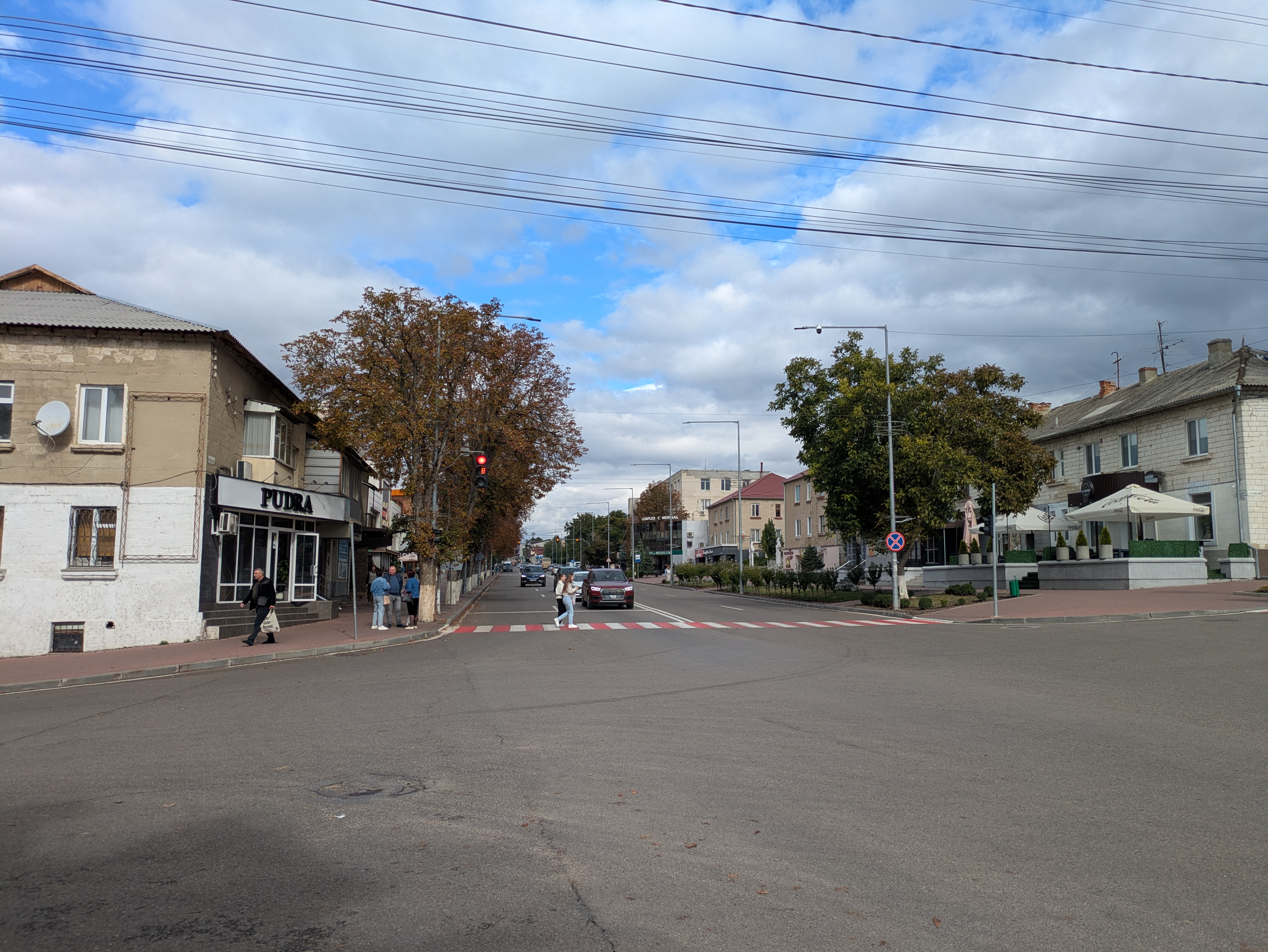 MD, Orasul Orhei, Strada Stefan cel Mare intersecție cu Vasile Lupu 