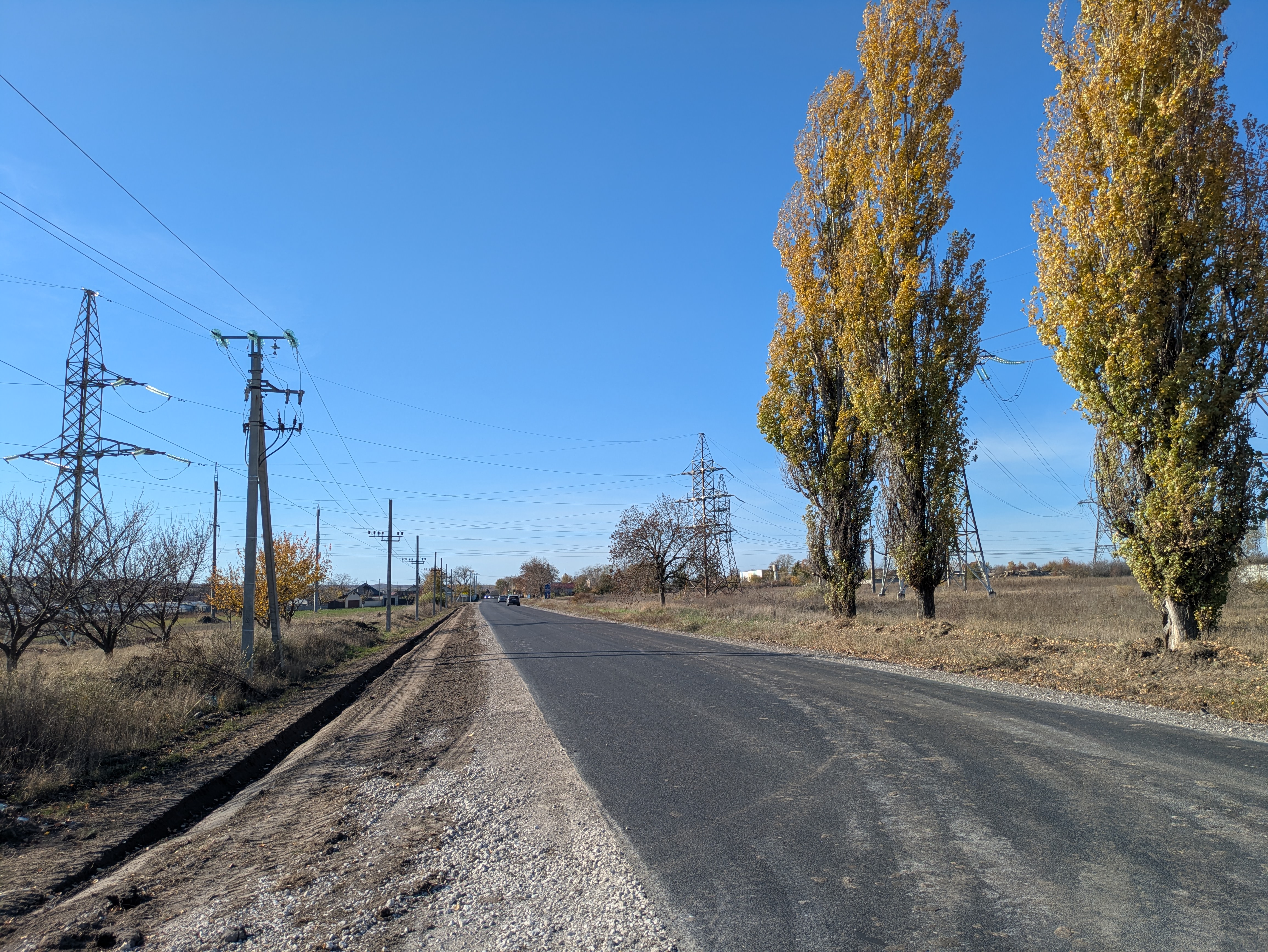 MD, Муниципалитет Chisinau, Satul Braila, Drumul L458 La întrare in satul Brăila 