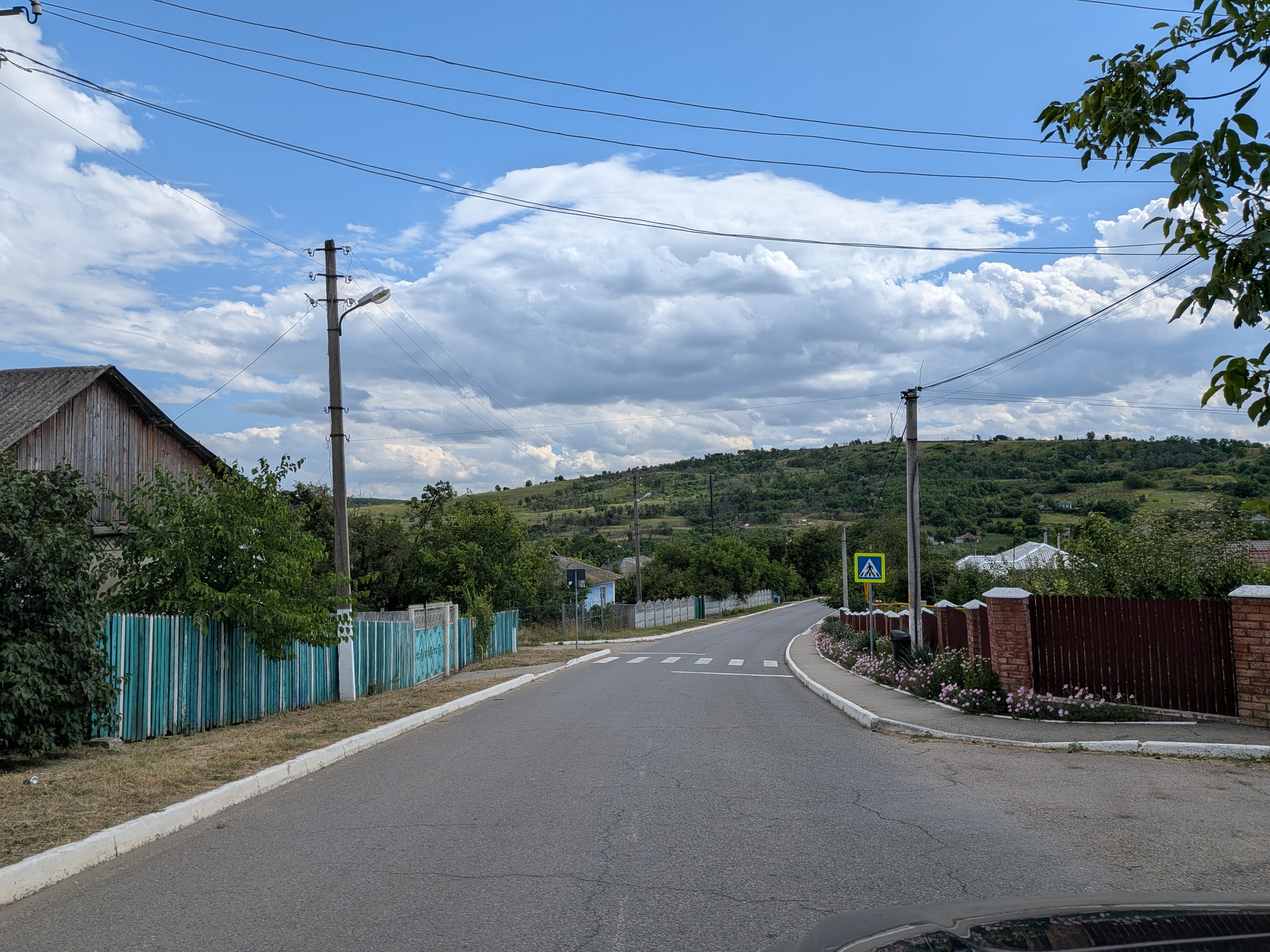 MD, Район Ialoveni, Satul Molesti, Drumul central