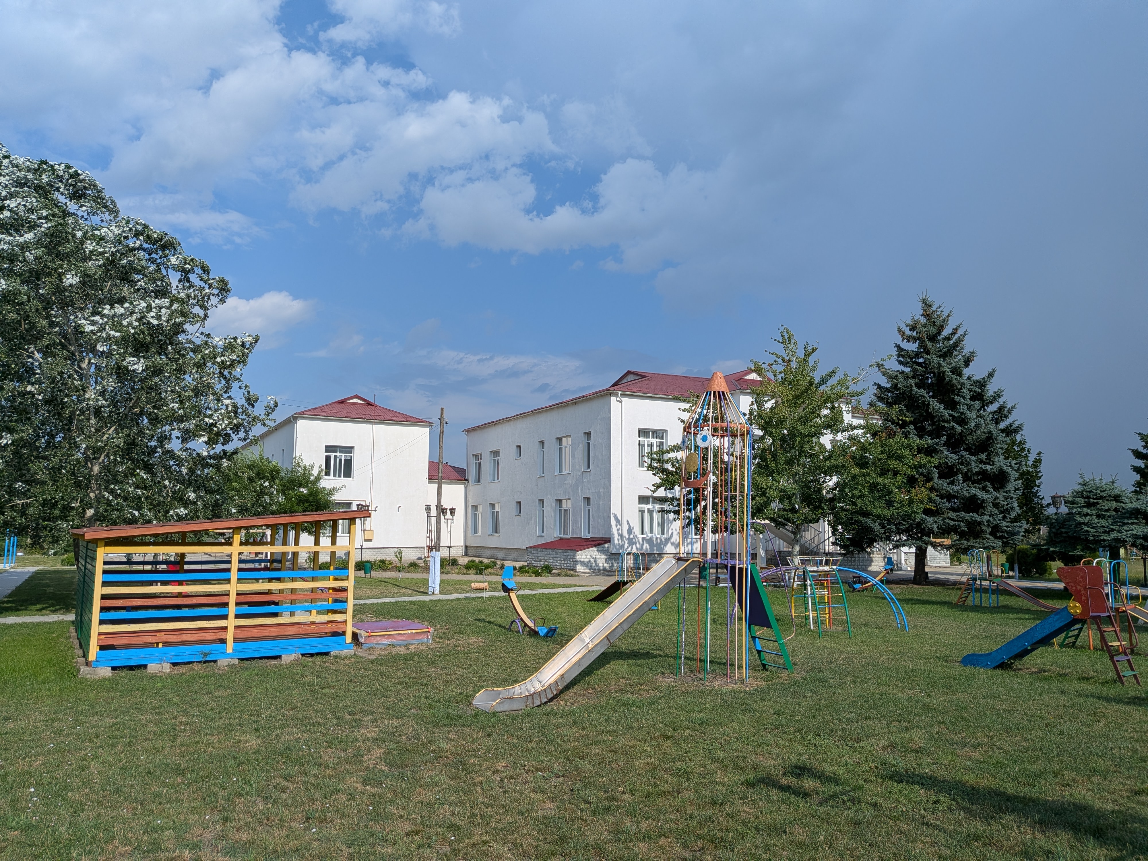 MD, Raionul Cimişlia, Satul Satul Nou, Gradinita de copi, teren de joaca