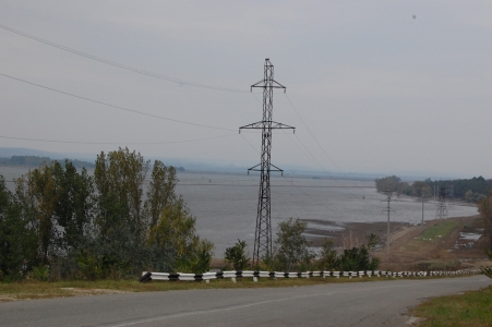 MD, Raionul Cantemir, Satul Goteşti, Calea ferata Cantemir-Cahul inundată