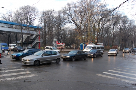 MD, Orasul Chisinau, Intersecția străzilor Pușkin cu Columna