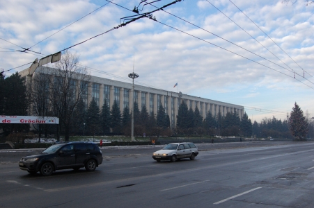 MD, Orasul Chisinau, Piața Marii Adunări Naționale, Cladirea Guvernului