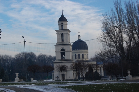 MD, Orasul Chişinău, Clopotnița si Catedrala Mitropolitană Naşterea Domnului