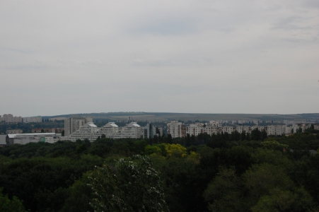MD, Orasul Chisinau, Parcul Valea Trandafirilor, Pracul de distractii, Vedere de pe Roata Dracului
