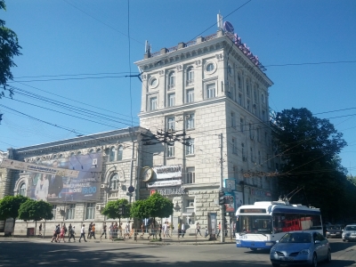 MD, Orasul Chişinău, Intersectia strazii Stefan cel Mare cu Strada Puskin
