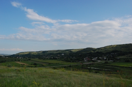 MD, Raionul Hînceşti, Satul Drăguşeni, Vedere spre valea Cogilnicului