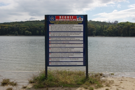 MD, Orasul Chişinău, Lacul Valea Morilor, Reguli de comportare in apa