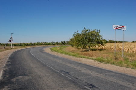 MD, Raionul Căuşeni, Satul Grigorievca, Drumul R30 Iesirea din satul Grigorievca