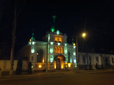 MD, Orasul Chişinău, Biserica Sfantul Ierarh Nicolae pe timp de noapte