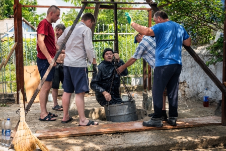 MD, Район Dubasari, Satul Cocieri, Cleaning the Well