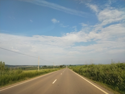 RO, Drumul National 15D spre orașul Piatra-Neamț