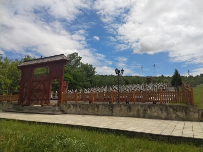 MD, Raionul Cantemir, Satul Stoianovca, Cimitirul Eroilor la Tiganca
