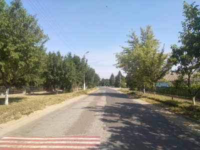 MD, Raionul Cantemir, Satul Goteşti, Drumul central Gotești