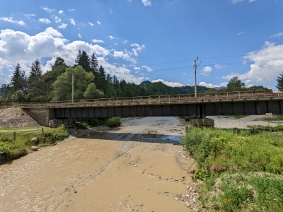 RO, Pod peste râul Trotuș 