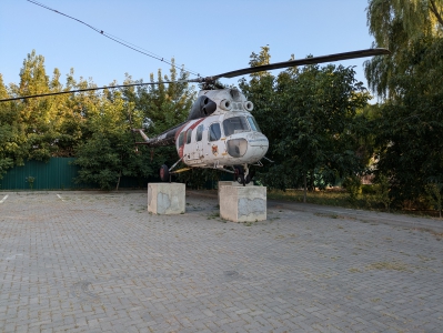 MD, Orasul Ialoveni, Elicopter la Muzeul din Ialoveni 