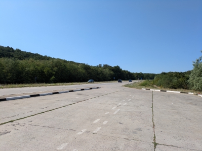 MD, Район Ialoveni, Satul Razeni, Parcare pe Traseul M3