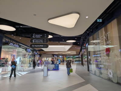 RO, Mall Moldova interior 