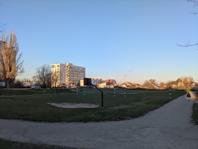 MD, Orasul Chişinău, Teren de fotbal la Colegiul de Transport 
