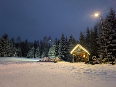 RO, Vatra Dornei, Ski Stop Cabana Bar pe pârtia Veverița 