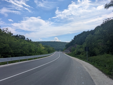 MD, Raionul Hînceşti, Satul Rusca, Drumul National R33 Hancesti - Rusca