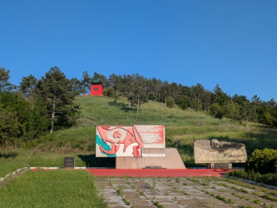 MD, Raionul Hînceşti, Satul Ivanovca, Memorial Victoria Leuseni, Tank T-34