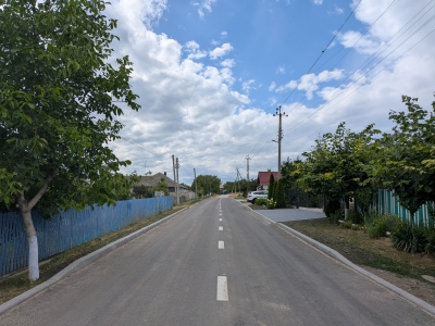 MD, Raionul Ialoveni, Satul Hansca, Drumul central