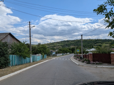 MD, Raionul Ialoveni, Satul Moleşti, Drumul central