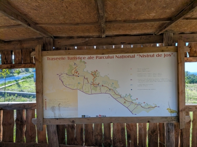 MD, Raionul Ştefan Vodă, Satul Purcari, Traseul Turistic al Parcului National Nistru de Jos
