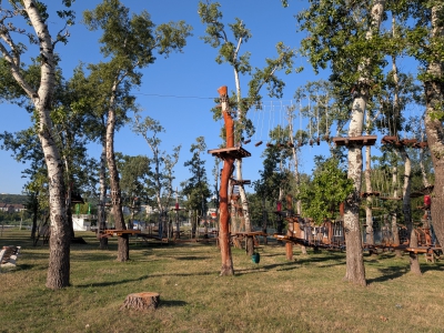 MD, Orasul Chişinău, Parcul de fringhii la Sculeanca