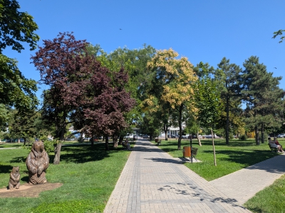 MD, Orasul Cahul, Aleie Parcul Central Cahul