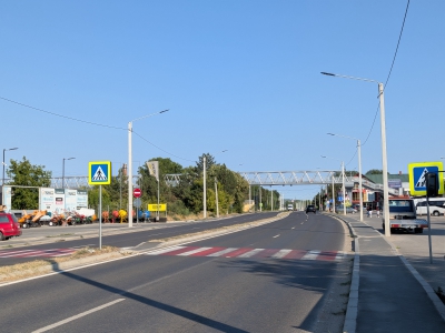 MD, Orasul Străşeni, Pod peste Soseaua Chisinaului