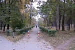Parcul Alunelul, Întrarea in parca de pe strada Milano