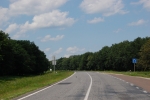 Drumul M1 Chisinau - Leuseni, prin Codrii Moldovei 